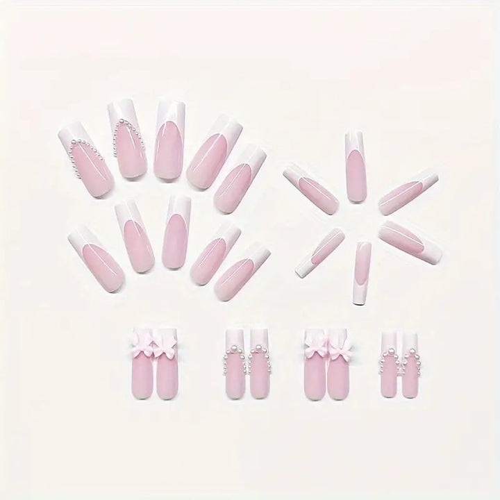 Elegant Decorative Press-On Nail Extensions Kalsten