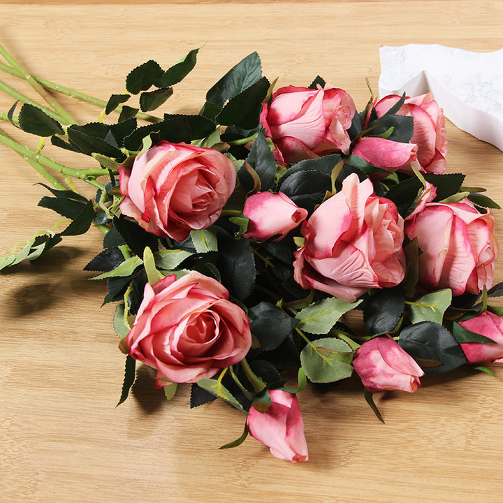 Realistic Velvet Rose Bouquet