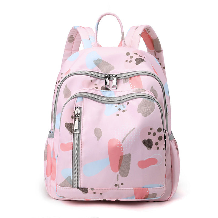 Playful Cartoon Pattern Backpack Kalsten
