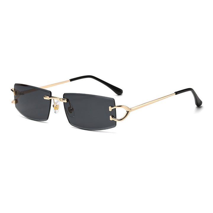 Women Elegant Minimalist Sunglasses with Unique Metal Details Kalsten