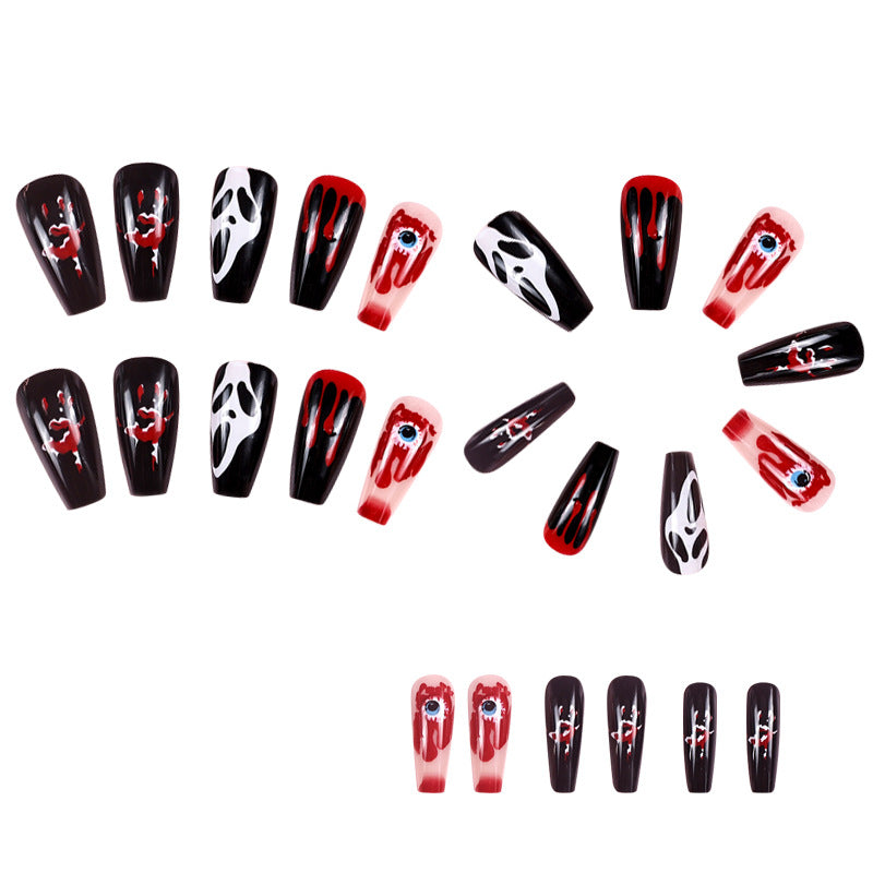 Gothic Themed Press-On Nail Set Kalsten