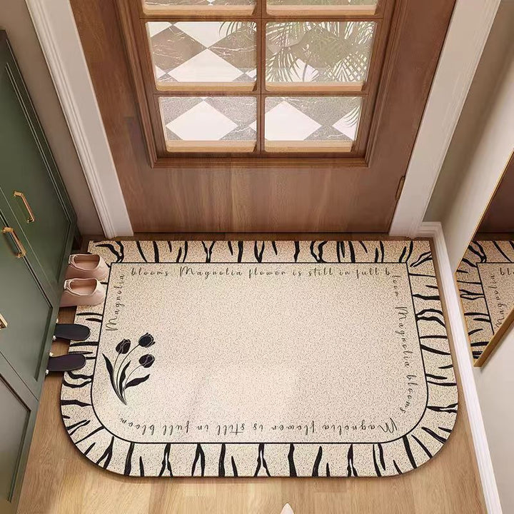 Floral Welcome Mat Kalsten