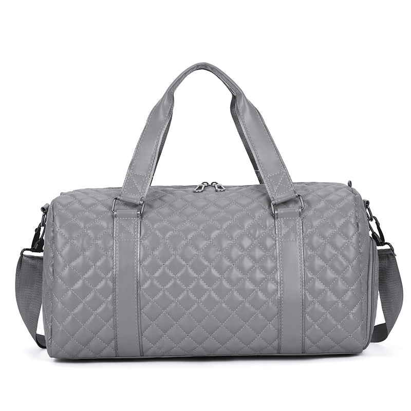 Quilted Travel Duffle Bag