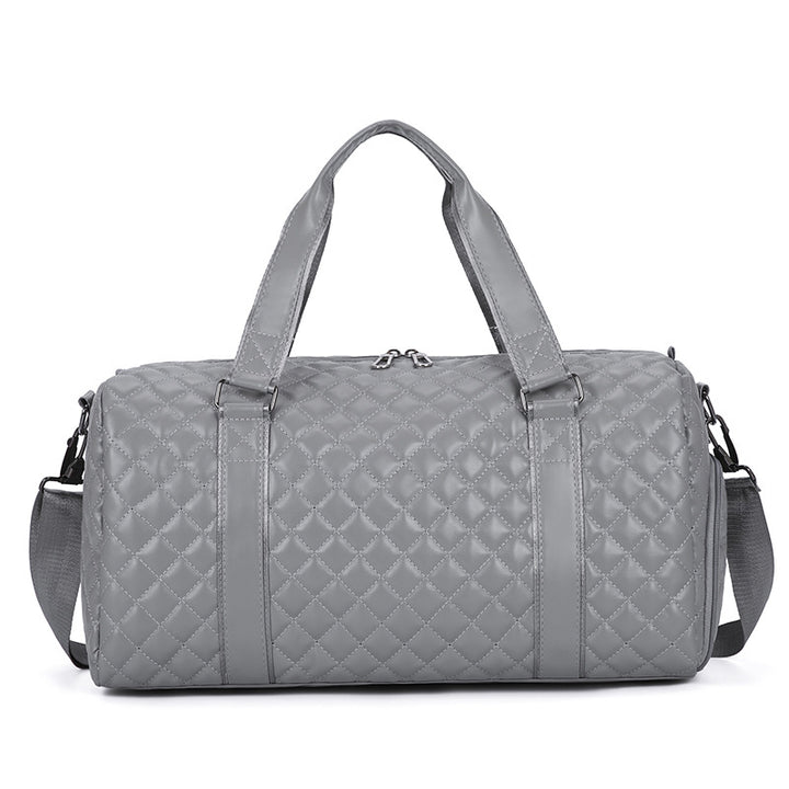 Quilted Travel Duffle Bag