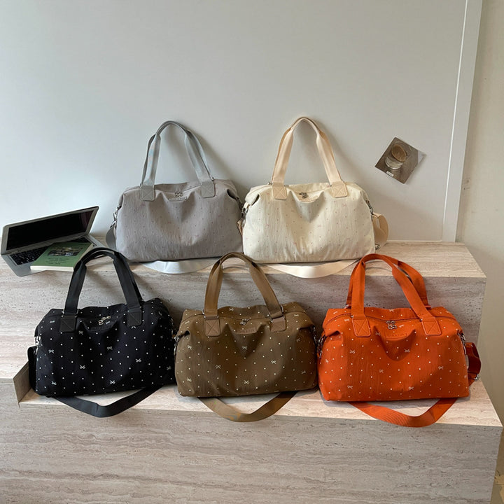 Stylish Dotted Travel Duffel Bag Kalsten