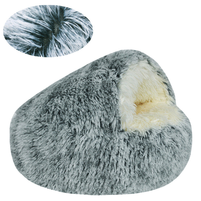 Cozy Plush Dog Bed