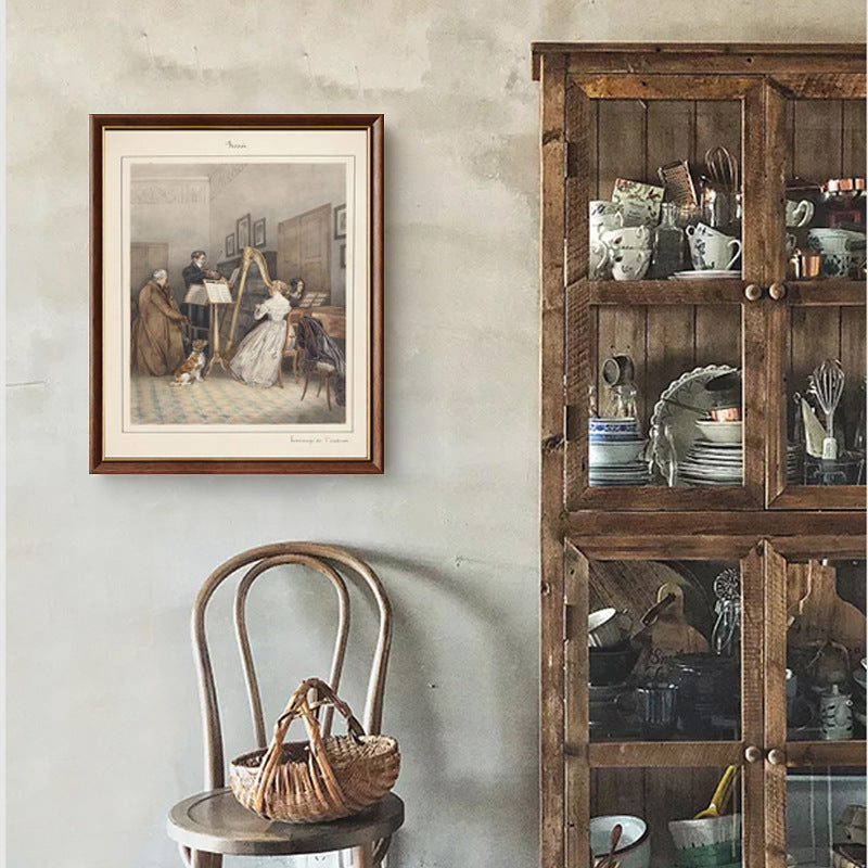 Classical Music-Themed Framed Art Print