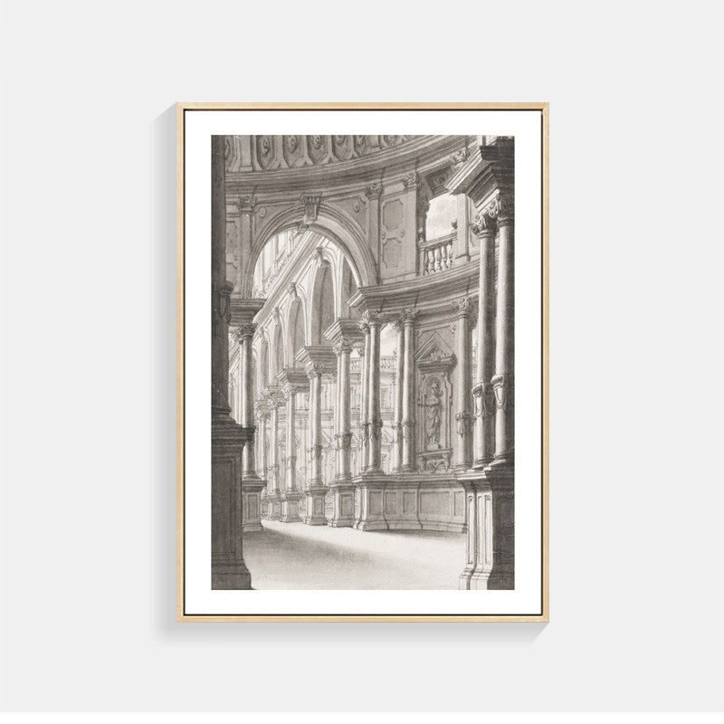 Architectural Artwork Print for Home Decor