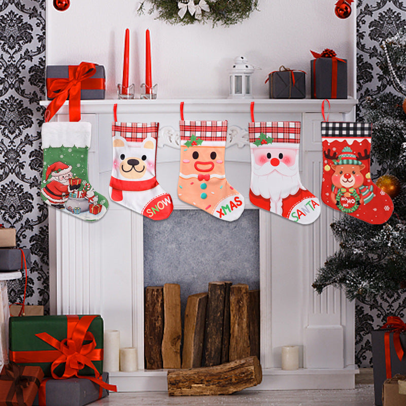 Christmas Themed Decorative Stocking