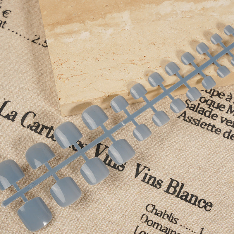 Decorative Short Press-On Nails
