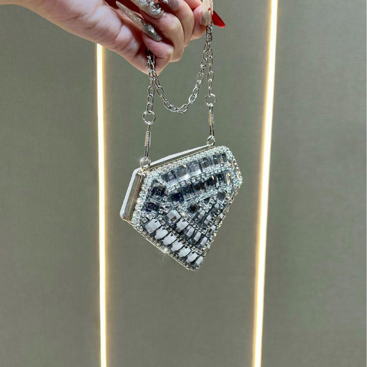 Decorative Geometric Clutch