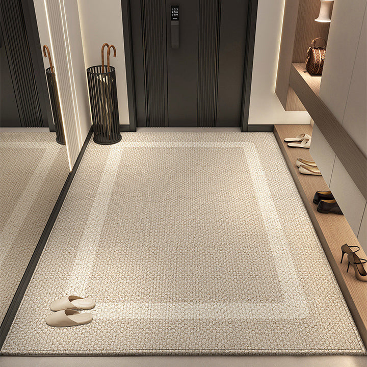 Elegant Geometric Patterned Entrance Mat
