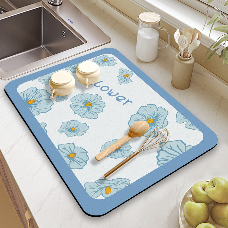 Decorative Kitchen Counter Mat