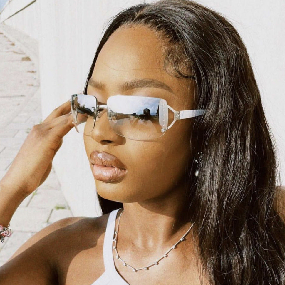 Ladies extravagant sunglasses in modern design with fine accents Kalsten