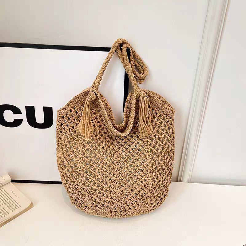 Handcrafted mesh tote bag Kalsten