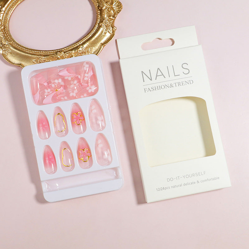 Premium Press-On Nail Set with Decorative Accents Kalsten