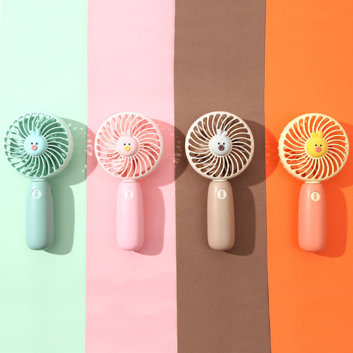 Unisex Portable Handheld Cooling Fan with Cute Animal Design Kalsten