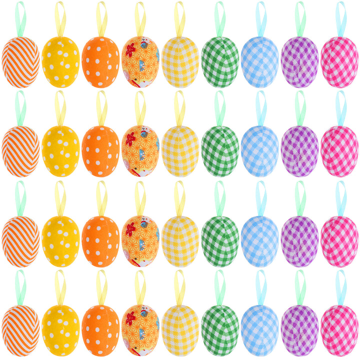 Decorative Spring-Inspired Fabric Easter Eggs Kalsten