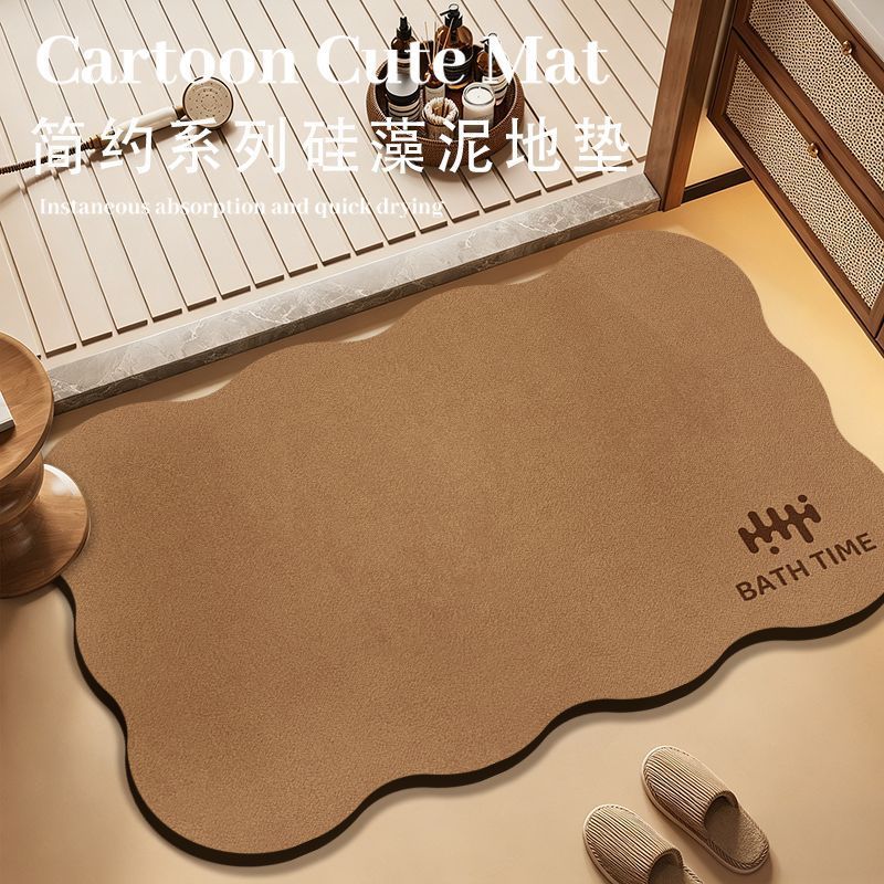 Cartoon-Themed Bath Mat