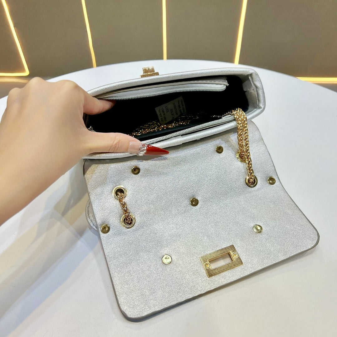 Sparkling Studded Evening Handbag