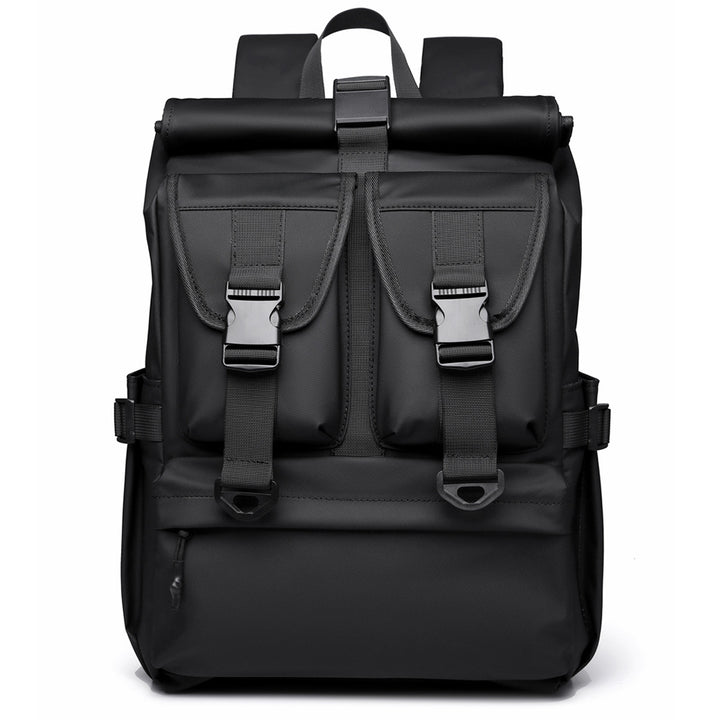 Versatile High-Capacity Roll-Top Backpack Kalsten