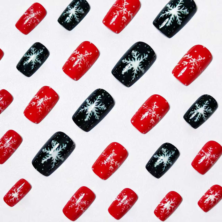 Themed Winter Holiday Nail Art Kalsten