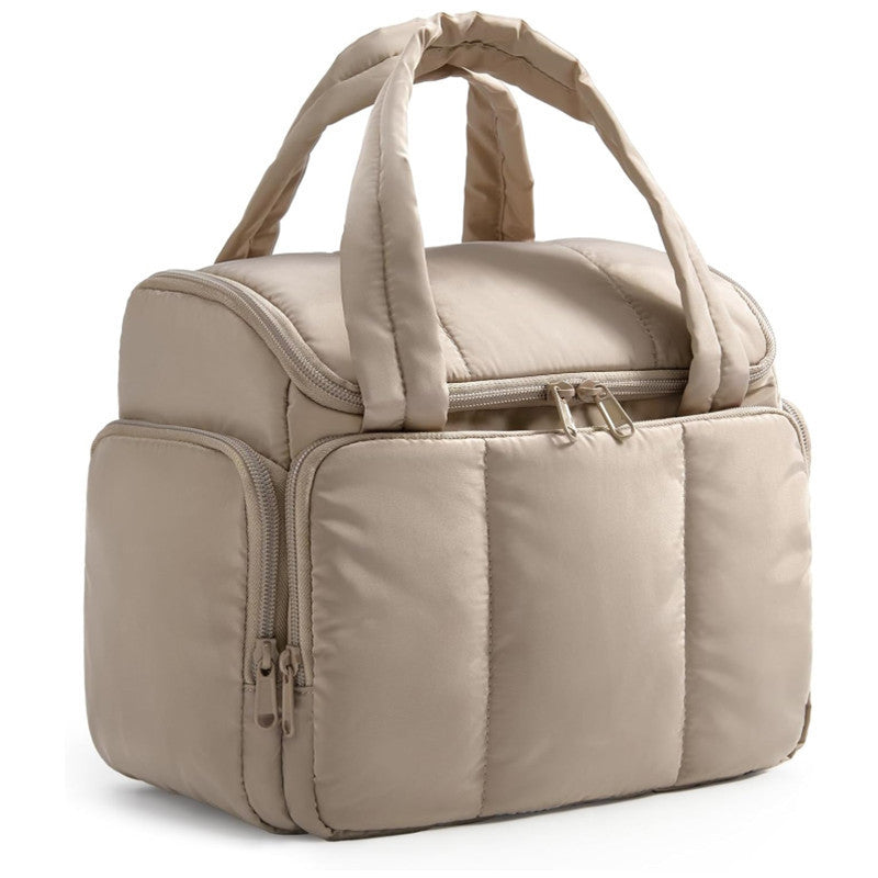 Cooler bag with insulating interior and practical storage system Kalsten
