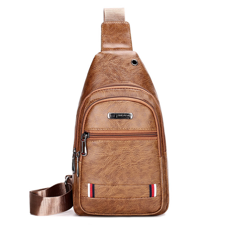 Fashionable Leather Sling Bag