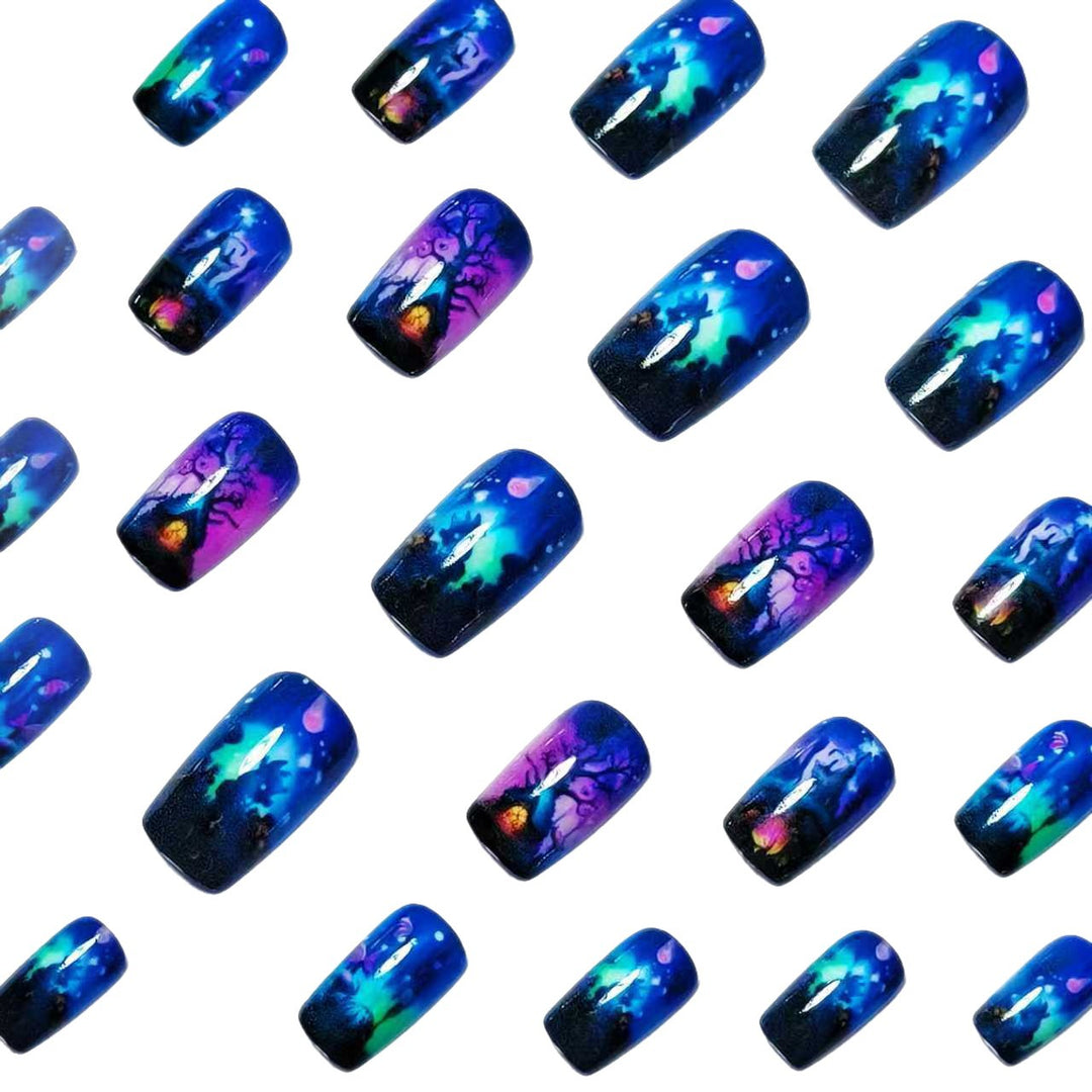 Mystic Fantasy Scene Nail Art Kalsten
