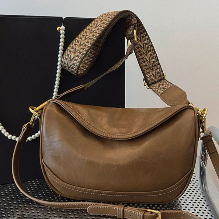Luxurious Leather Crossbody Bag Kalsten