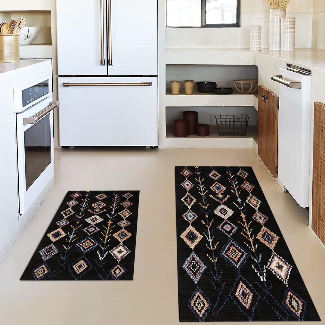 Vintage-Inspired Kitchen Mat Set Kalsten