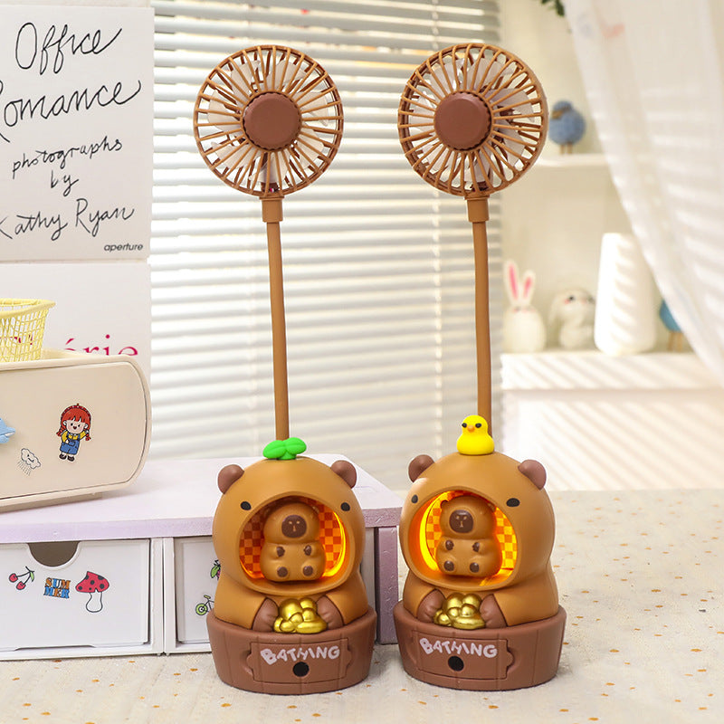 Women's Portable Mini Fan in Cute Bear Design Kalsten