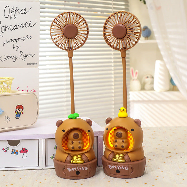 Women's Portable Mini Fan in Cute Bear Design Kalsten