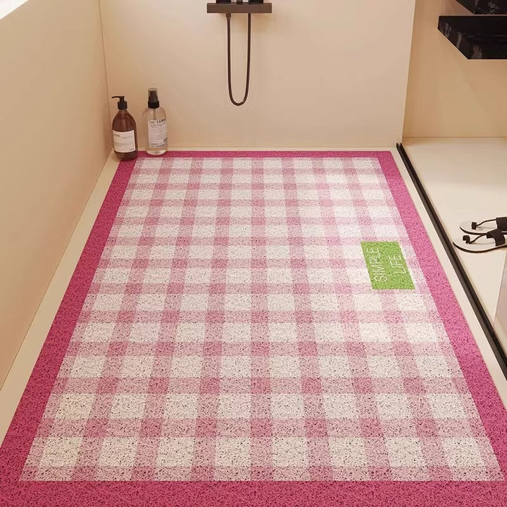 Abstract Stone Pattern Bath Mat