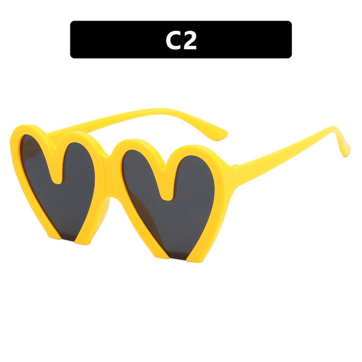 Women Heart-Shaped Sunglasses Kalsten 1780928954
