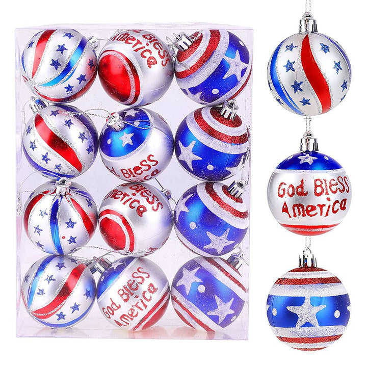 Unisex nan festive Christmas bauble set with star and text design Kalsten