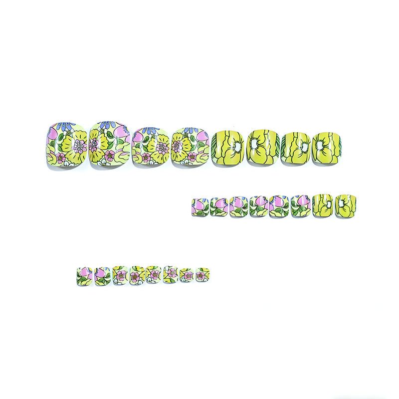 Decorative Floral Nail Art Kalsten