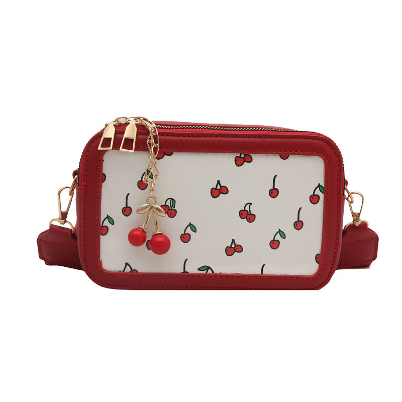 Fun Cherry Print Crossbody Bag Kalsten