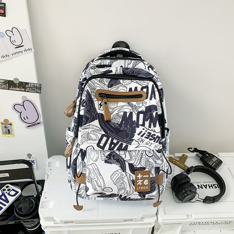 Fashionable Patterned Backpack Kalsten