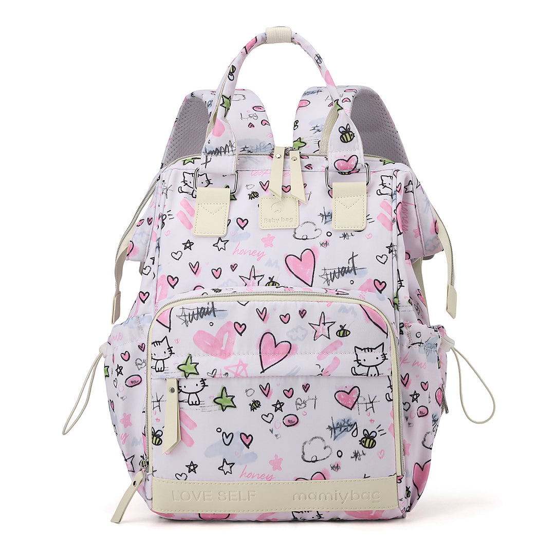 Versatile Floral Backpack Kalsten