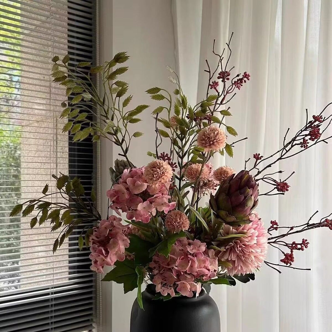 Lifelike Floral Arrangement Centerpiece