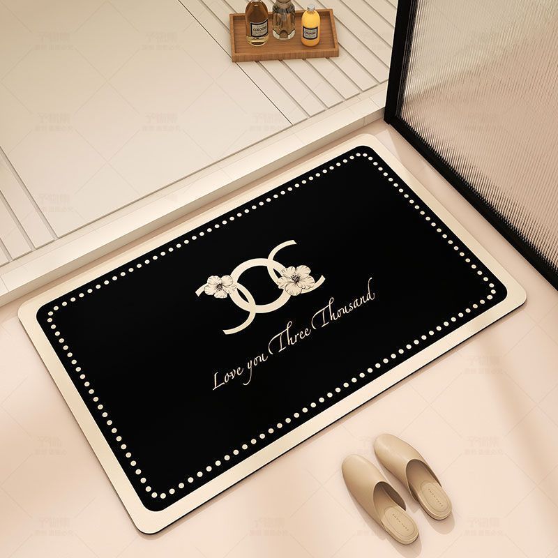 Inspirational Quote Bathroom Mat Kalsten