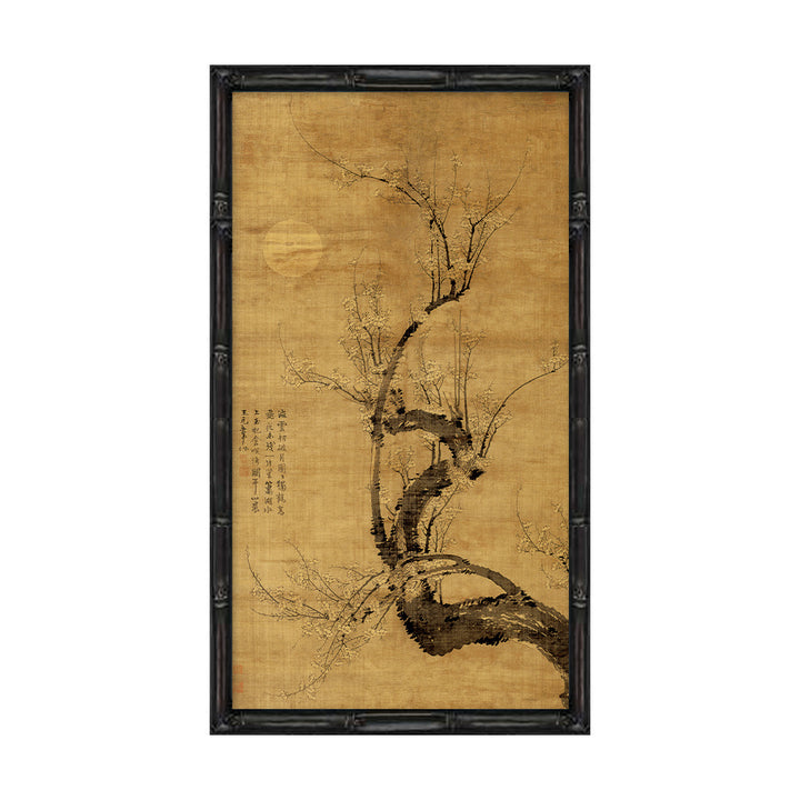 Bamboo Coated Wall Decoration