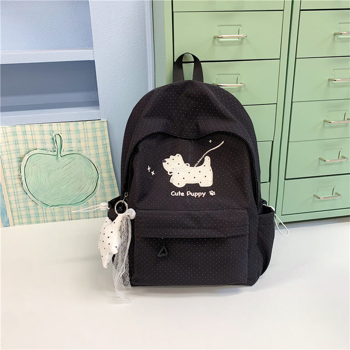 Cute Puppy-Themed School Backpack Kalsten