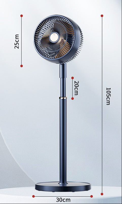 Ladies table fan with height-adjustable design Kalsten