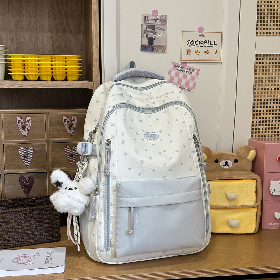 Creative Star-Printed Casual Backpack Kalsten