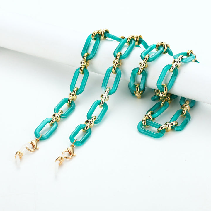 Fashionable sunglasses with chain pendant Kalsten