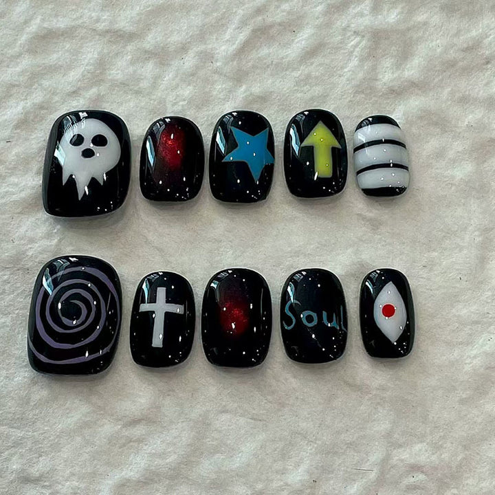 Playful Artistic Nail Art Design Set Kalsten