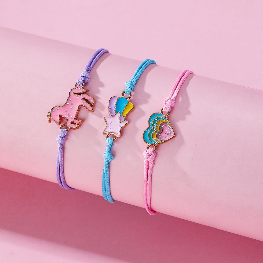 Playful friendship bracelet set Kalsten