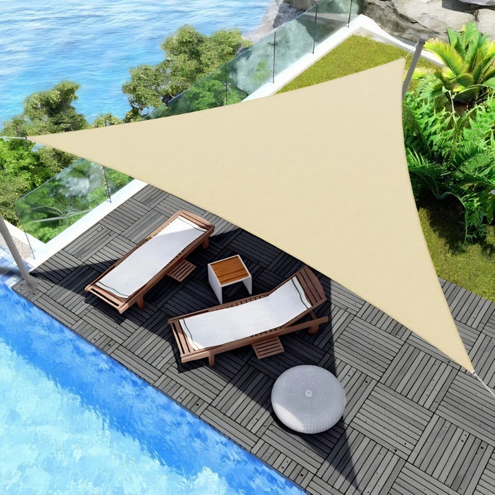 Triangular Outdoor Shade Sail Canopy Kalsten